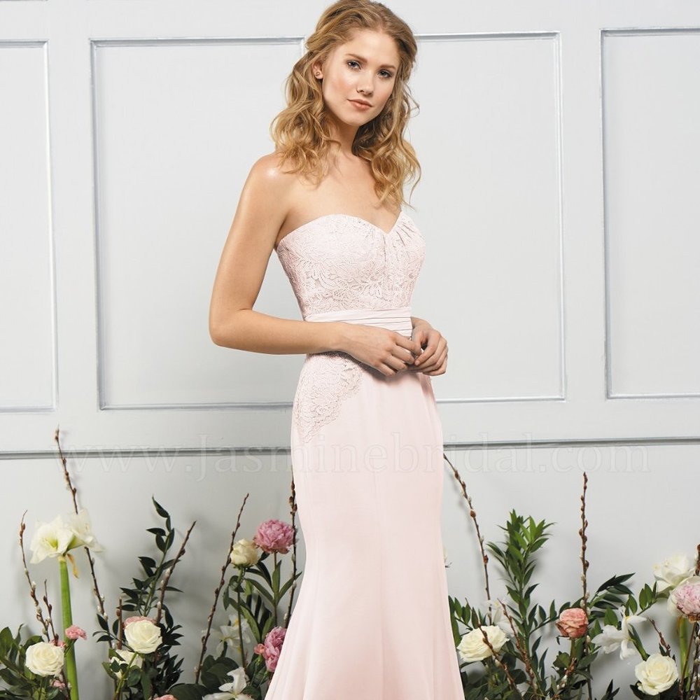 BURGUNDY Jasmine Bridesmaids B2 style B193054 size 14